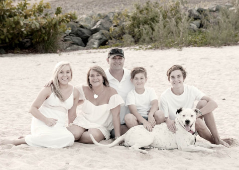 Whitsunday family portrait photography